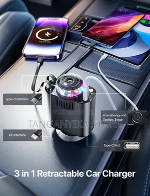 5-in-1 Fragrance Car Charger