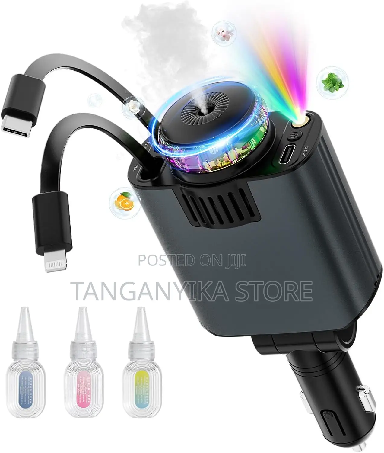 5-in-1 Fragrance Car Charger