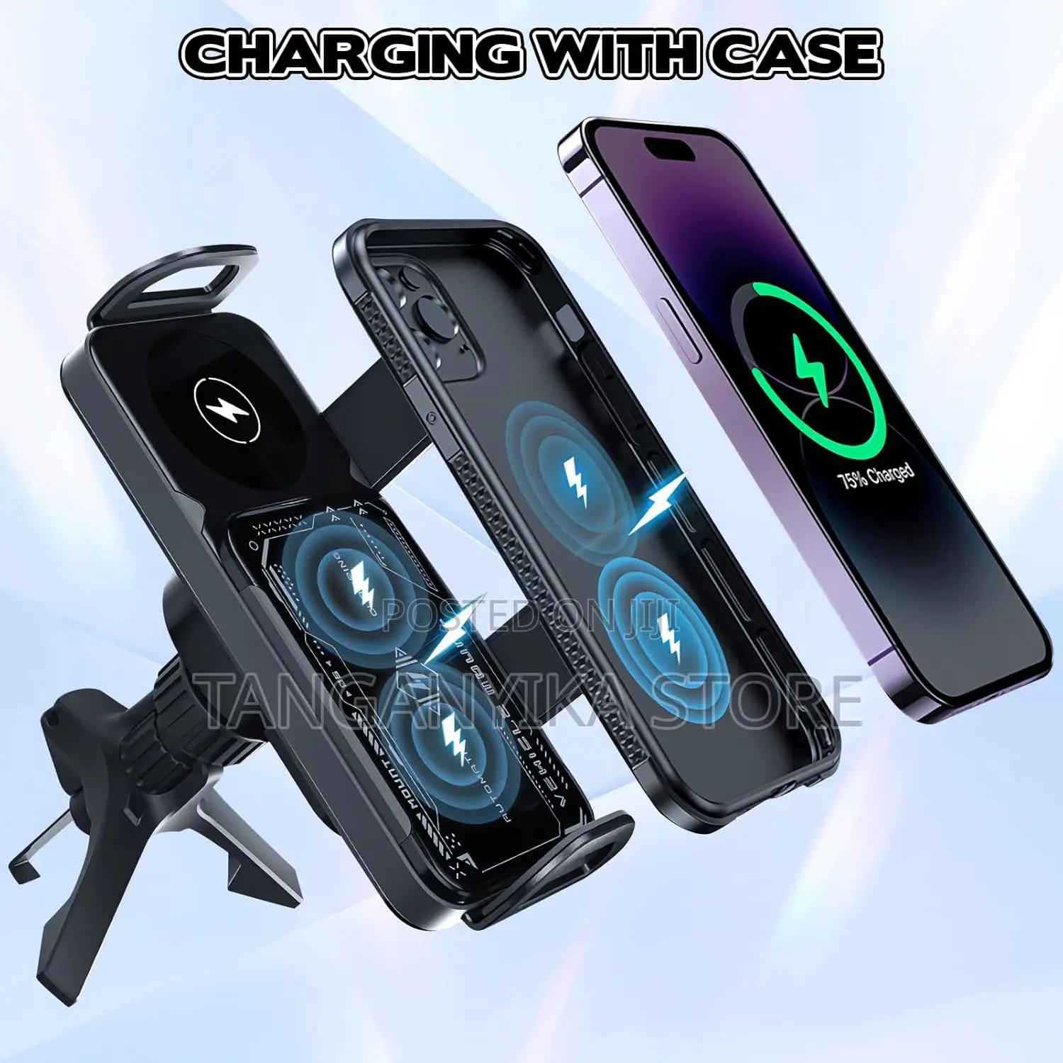 Auto Rotating Phone Holder