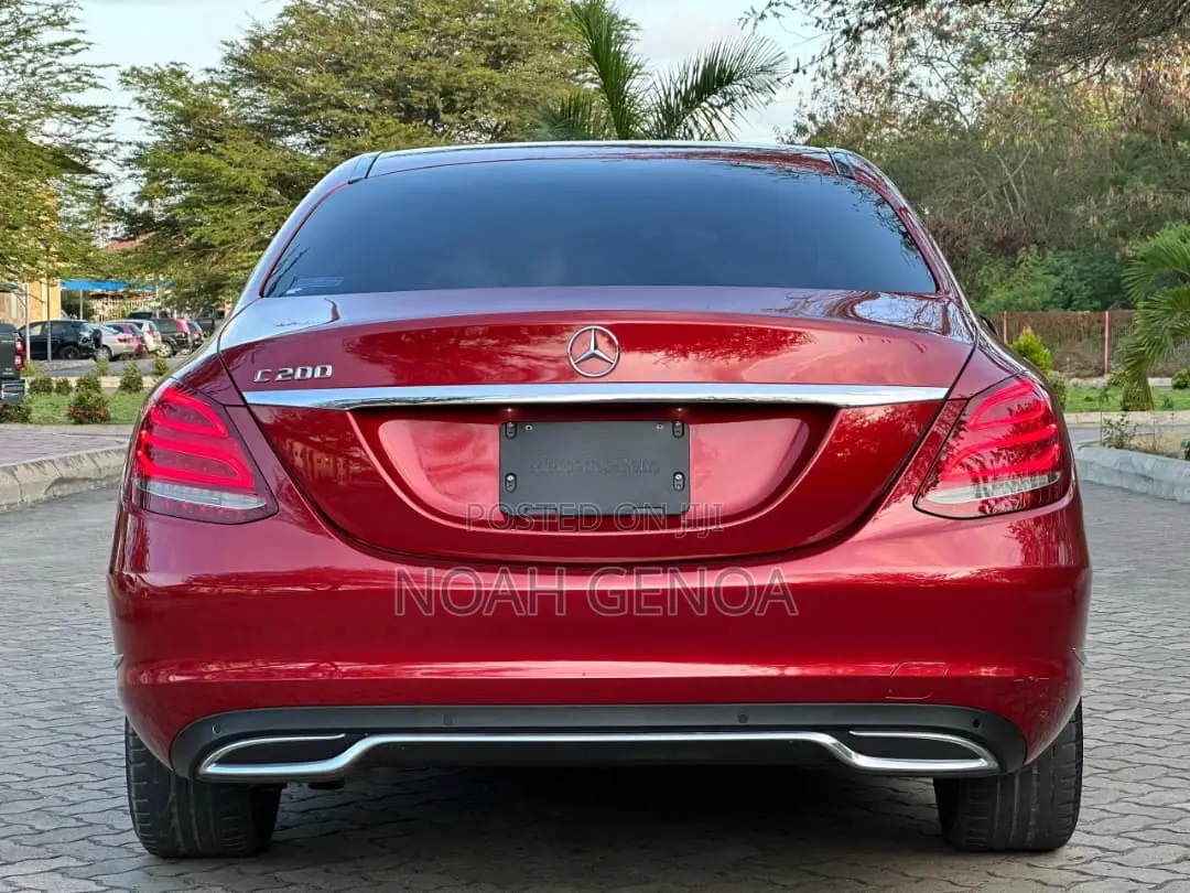 Mercedes-Benz C-Class C 200 (C204) 2014 Red