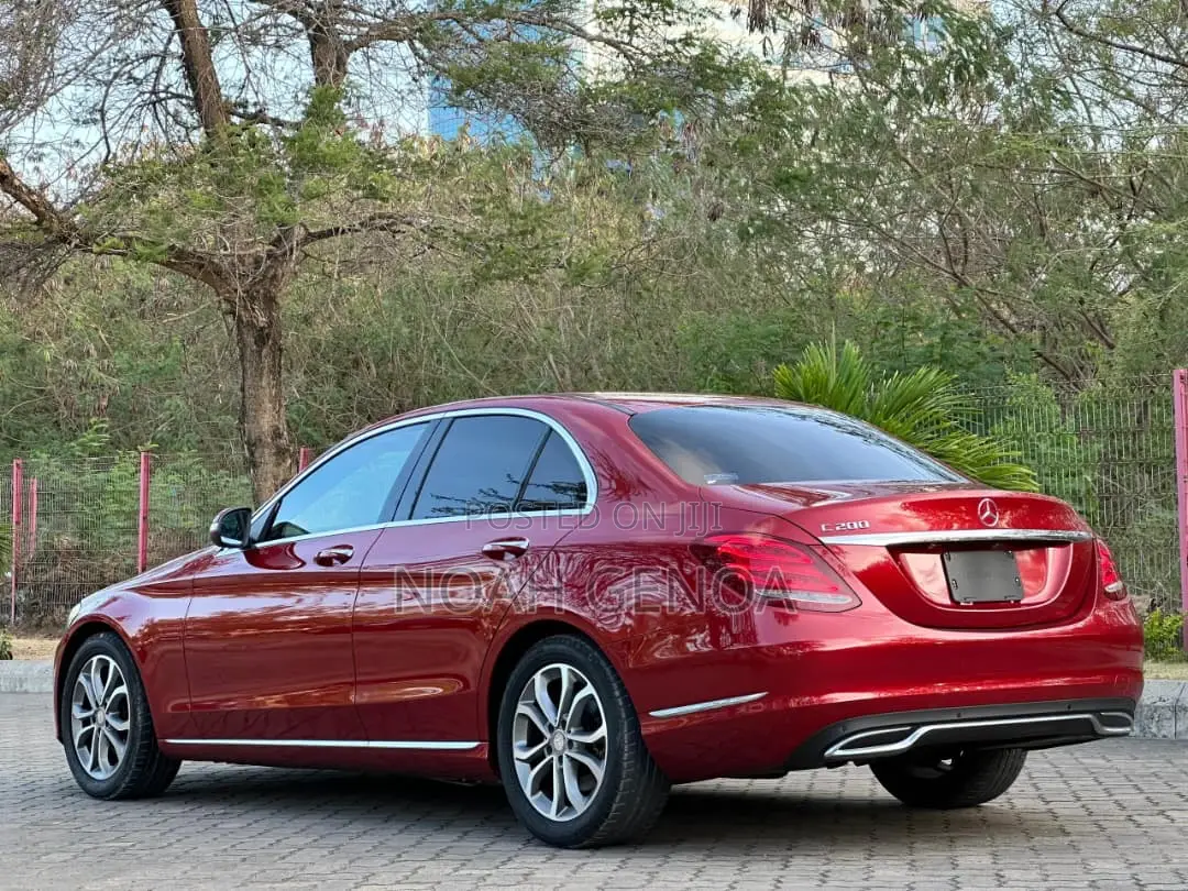 Mercedes-Benz C-Class C 200 (C204) 2014 Red