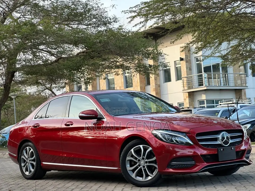 Mercedes-Benz C-Class C 200 (C204) 2014 Red