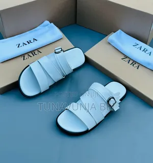 Zara Original Sandals White / Leather Sandals