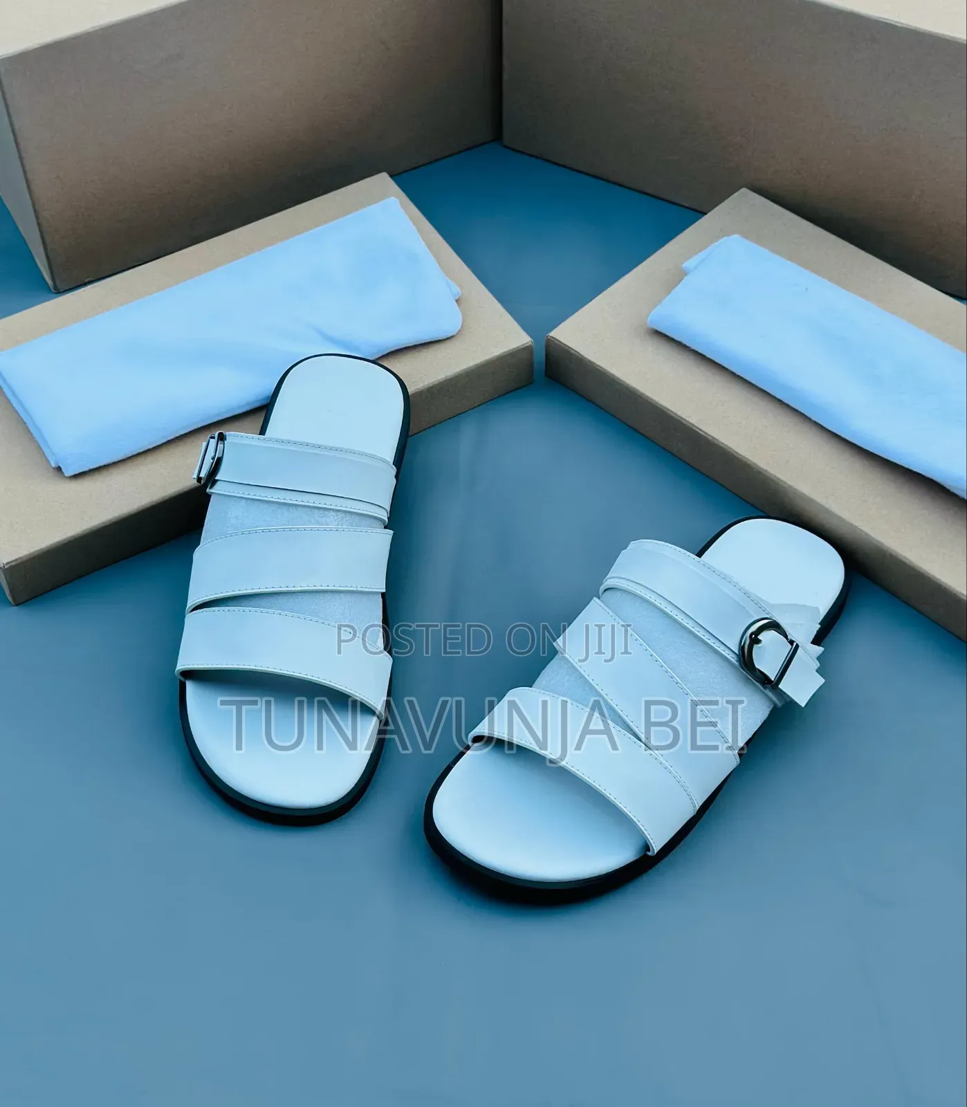 Zara Original Sandals White / Leather Sandals