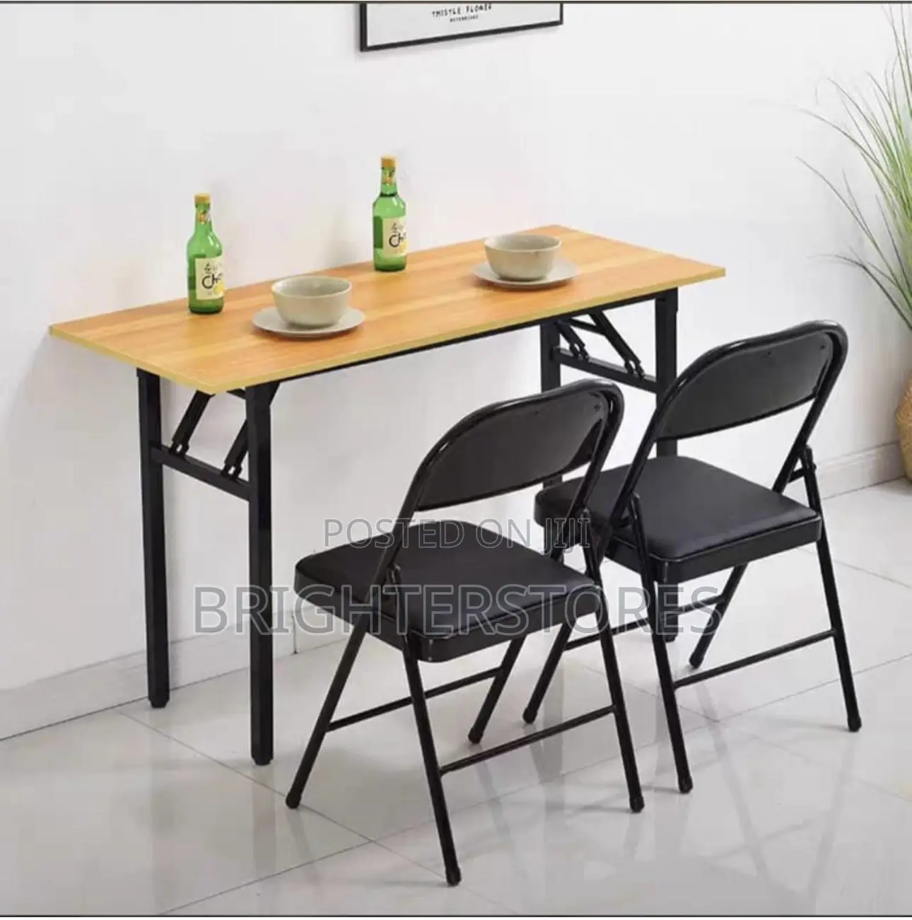 Folding Office Table 120*60*75 Dimensions