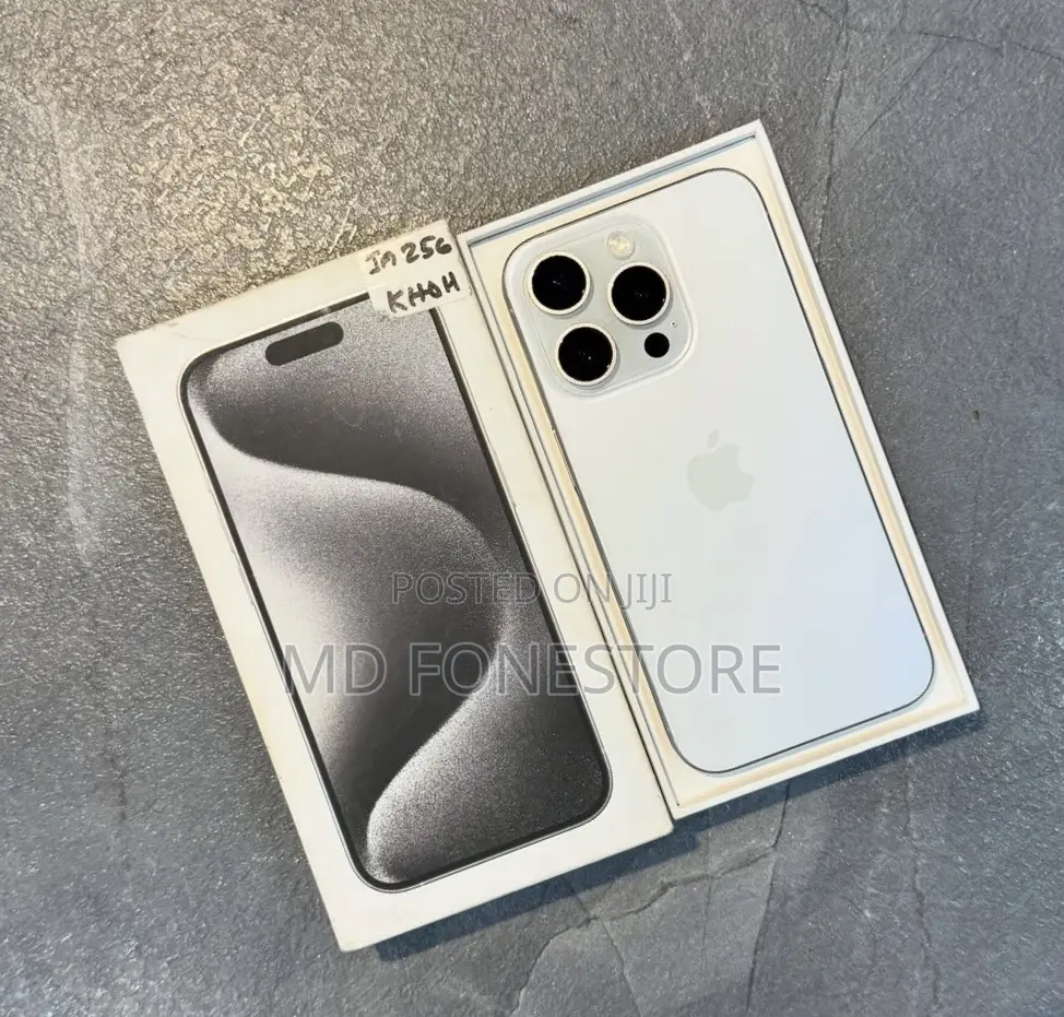 New Apple iPhone 15 Pro 256 GB White
