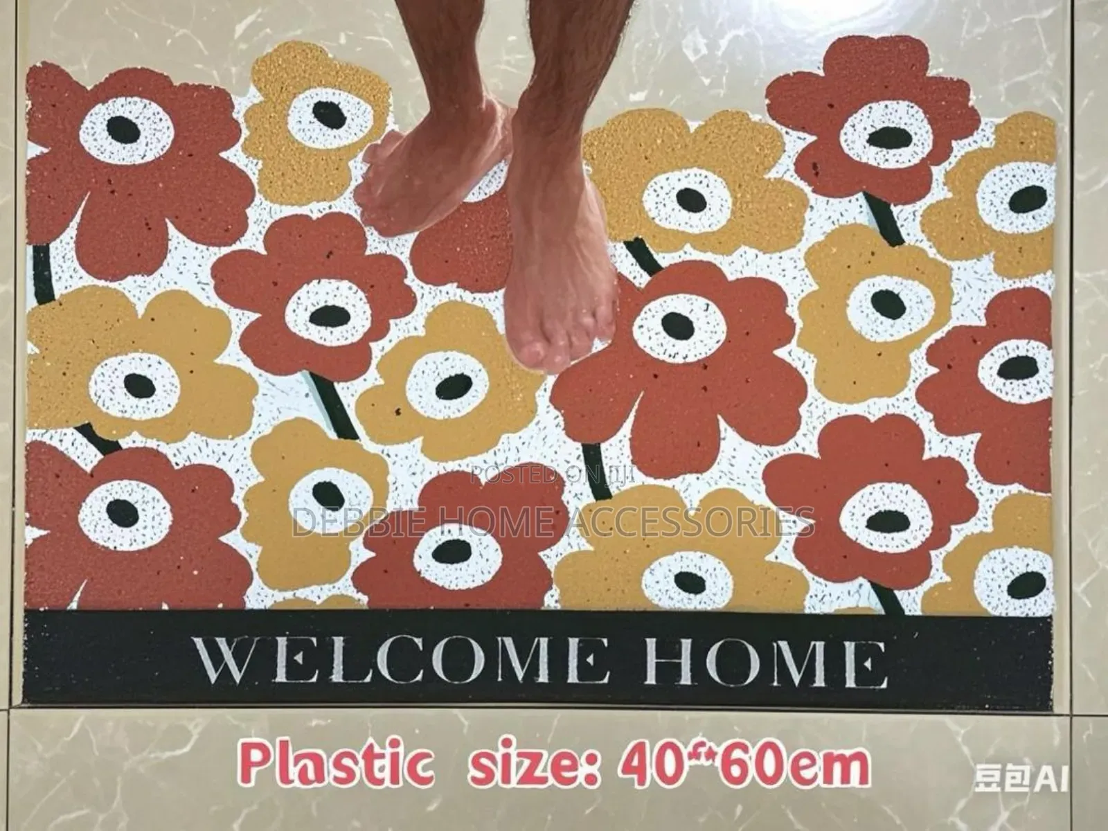 Welcome Home Doormat (Plastic Size 40*60cm)