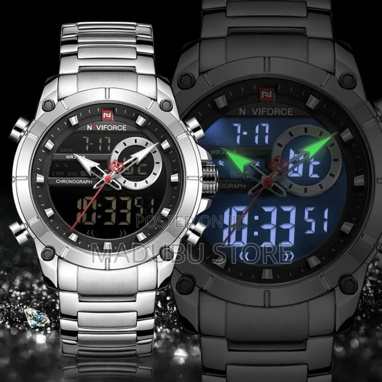 Curren and Naviforce Watches