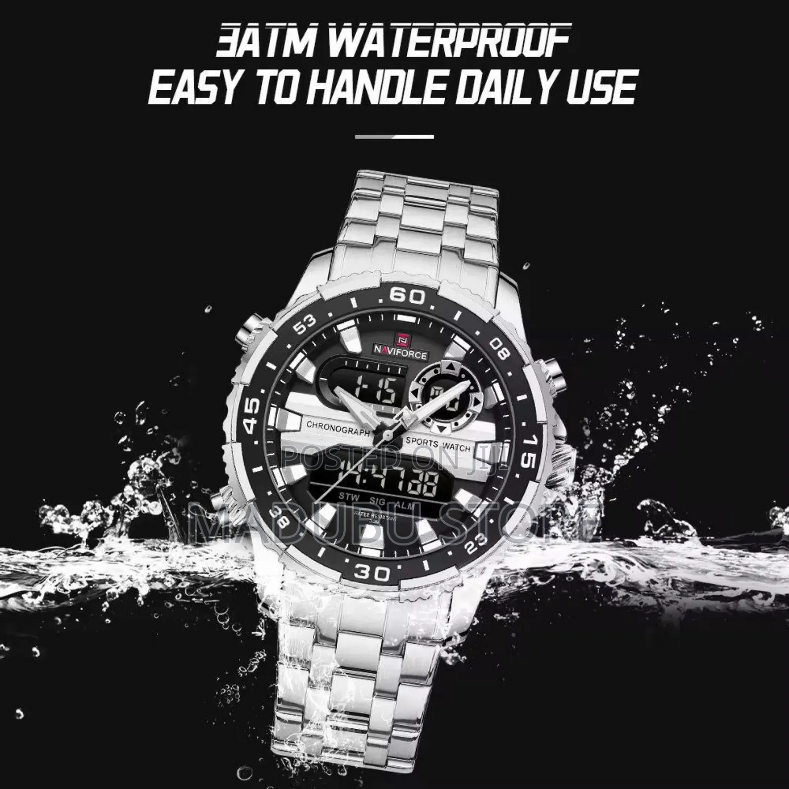 Curren and Naviforce Watches