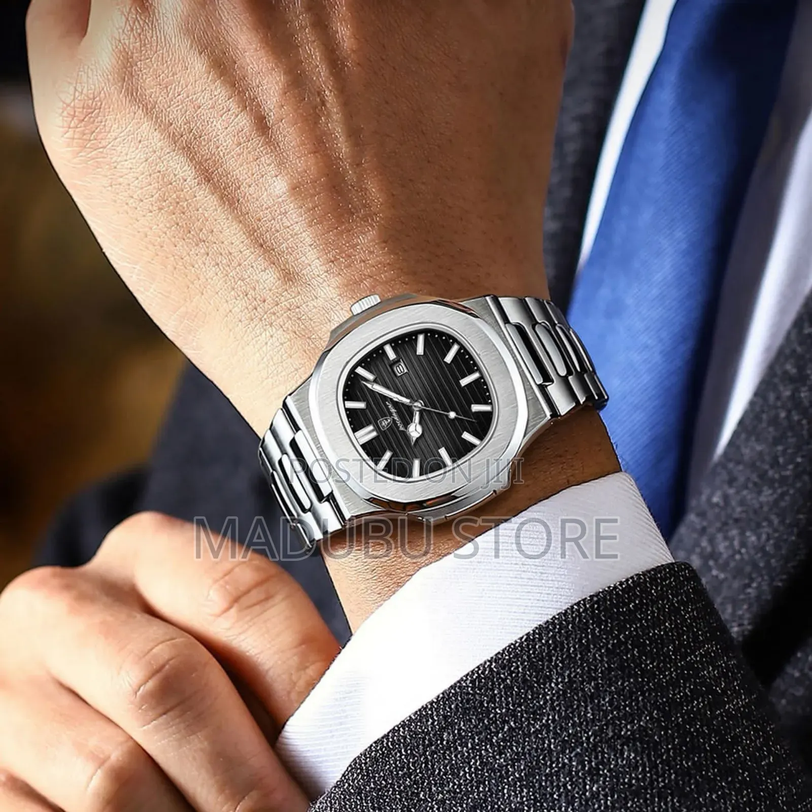 New Stainless Steel Poedgar Watch