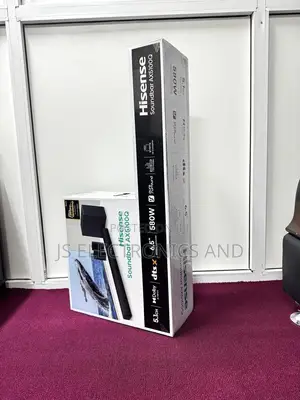 Hisense Soundbar 580w Ax5100q Channel 5.1 Dolby Atmos Wireless.