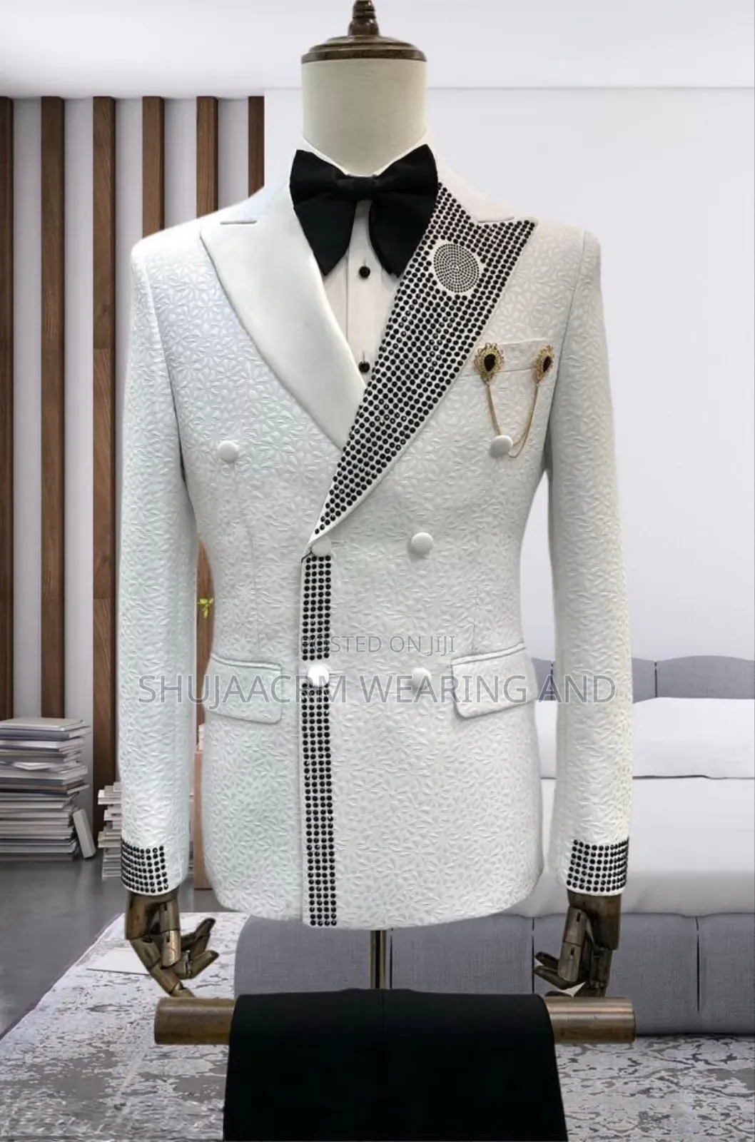 White Milano Mens Suits