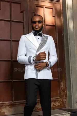 White Milano Mens Suits