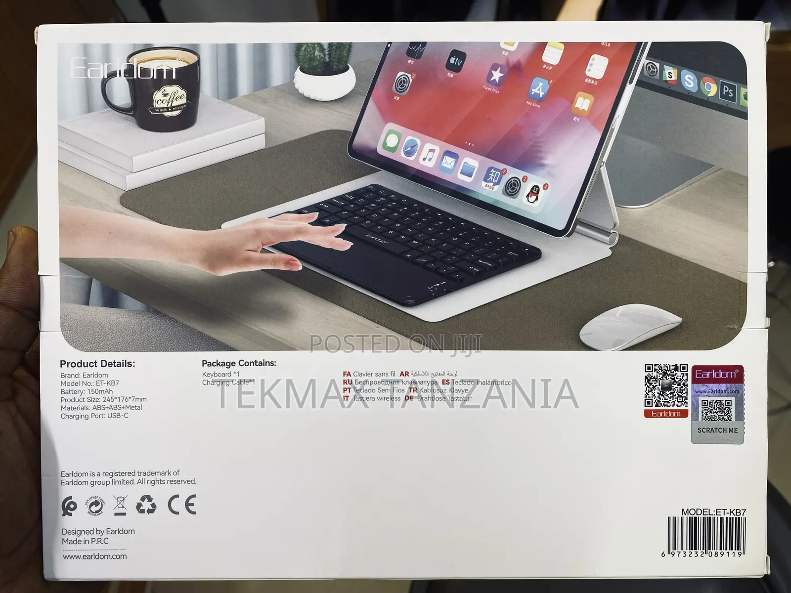 Smart Keyboard for Tab Phone Pc and Tv
