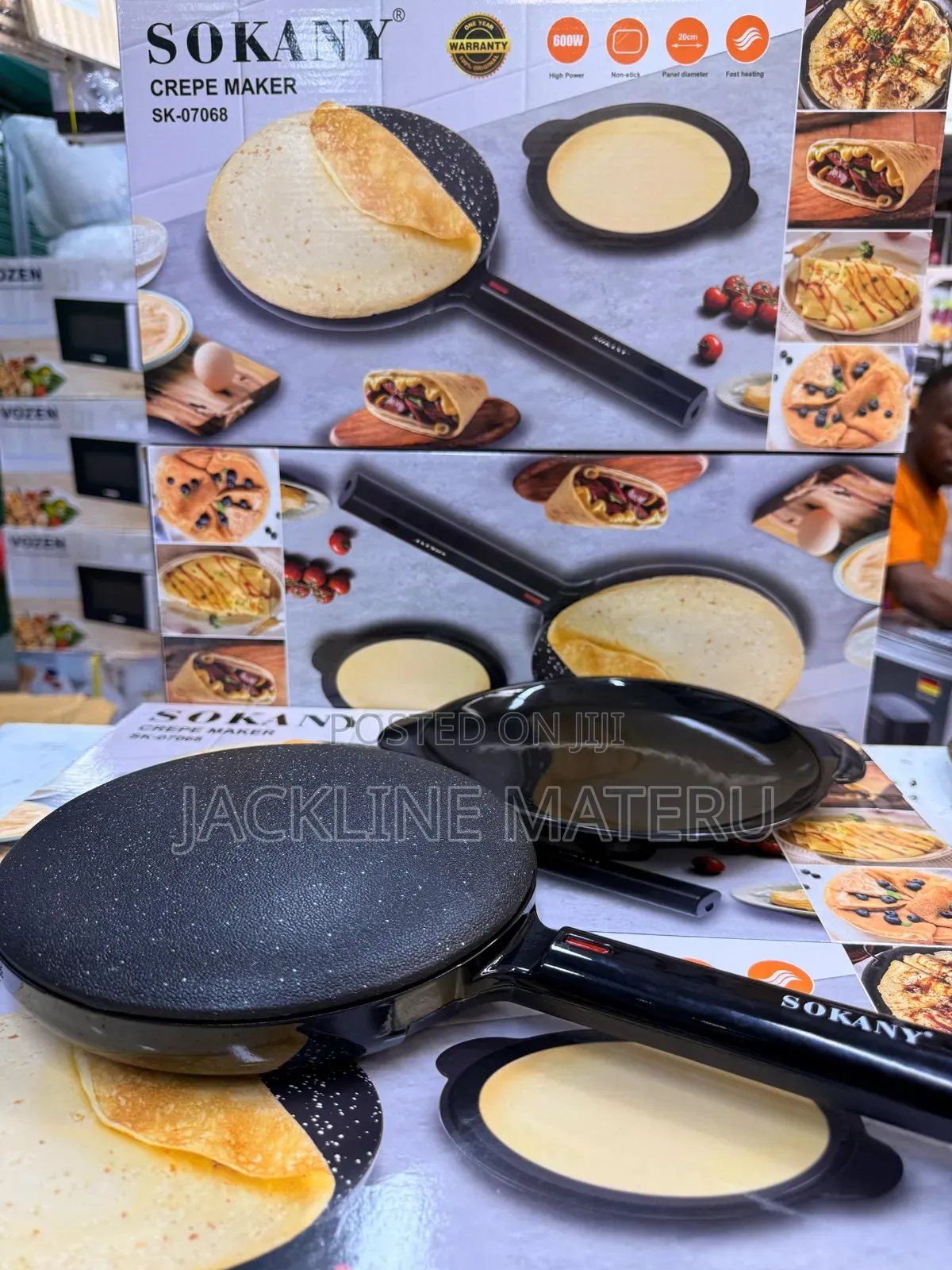 Crepe Maker ( Mashine Ya Chapati Za Maji )