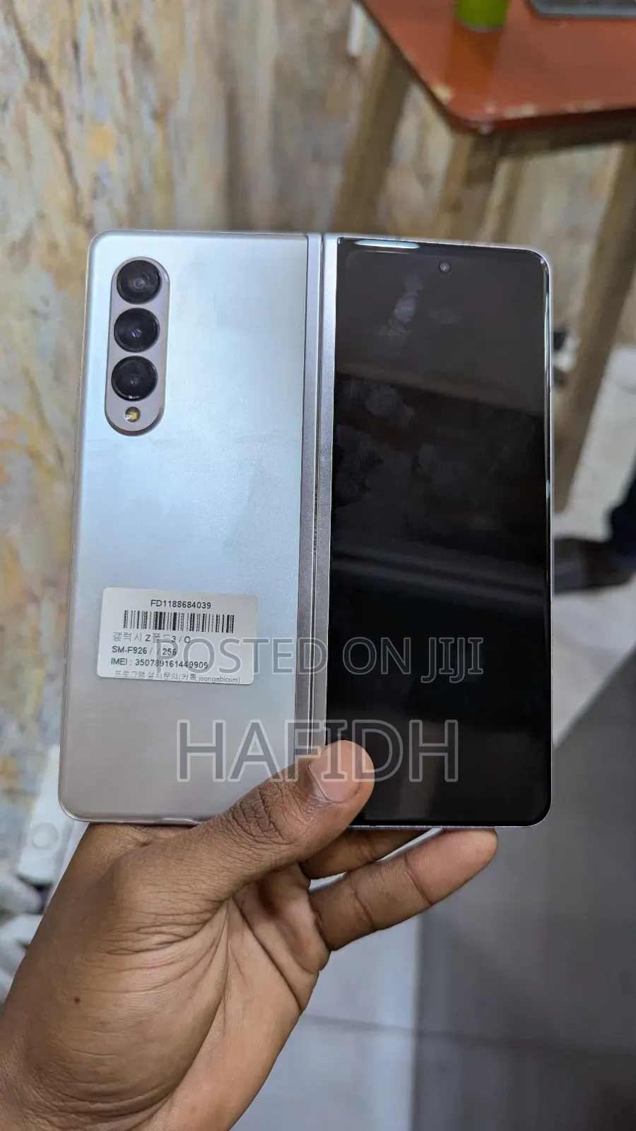 Samsung Galaxy Z Fold 3 256 GB Silver