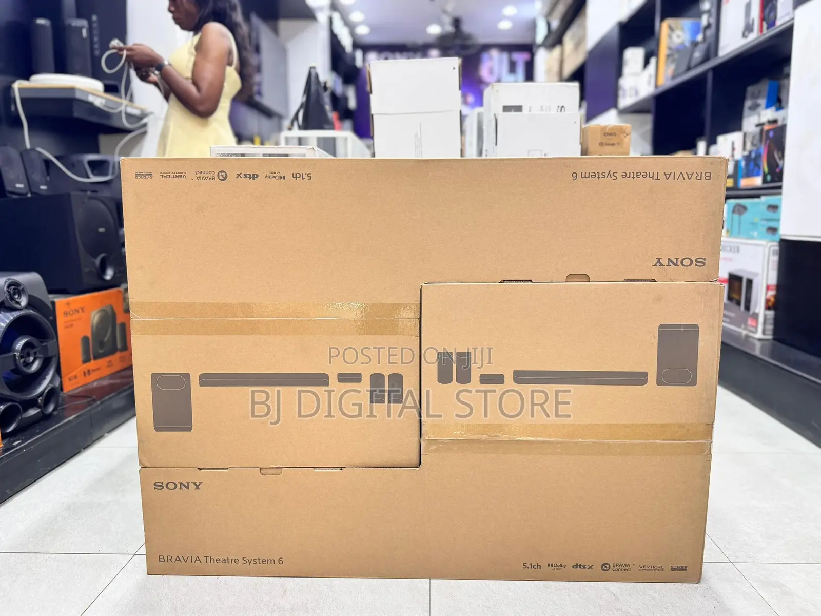 Sony Bravia Theater System 6 5.1-Channel Dolby Atmos Soundbar System