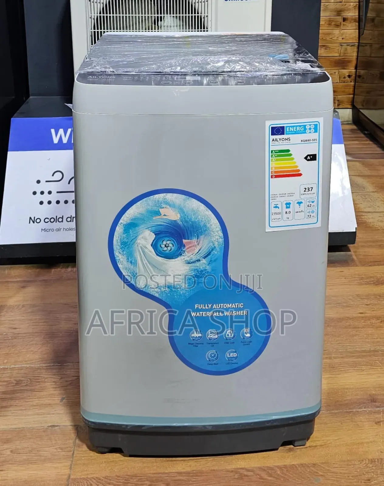 Ailyons Top Load Automatic Washing Machine 8kg