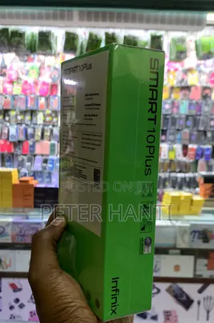 New Infinix Smart 10 Plus 128 GB Black