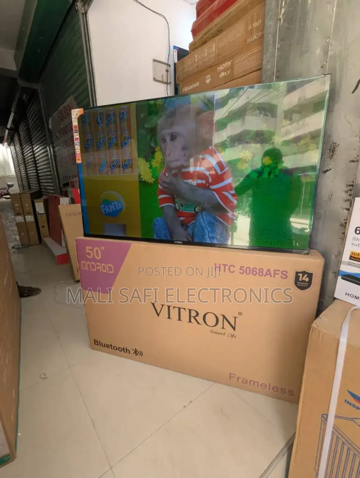 Vitron Smart Frameless Smart Tv Inch 50