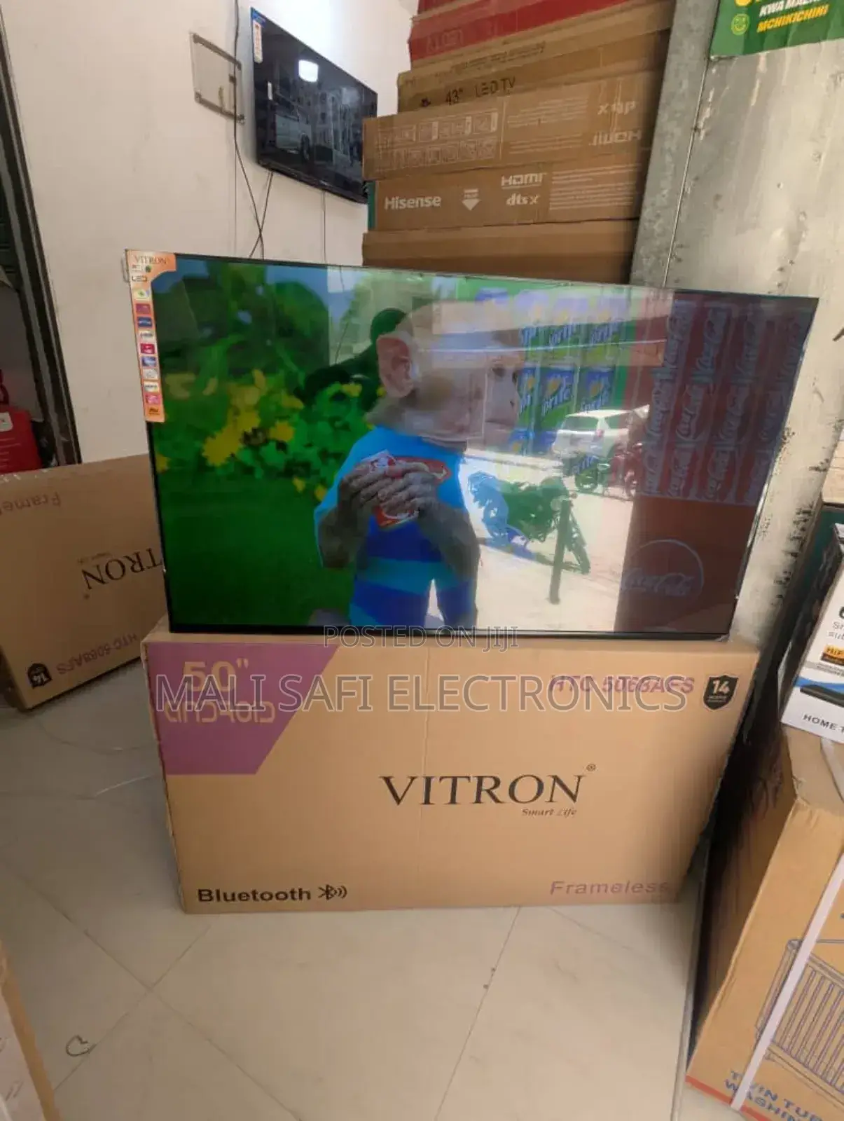 Vitron Smart Frameless Smart Tv Inch 50