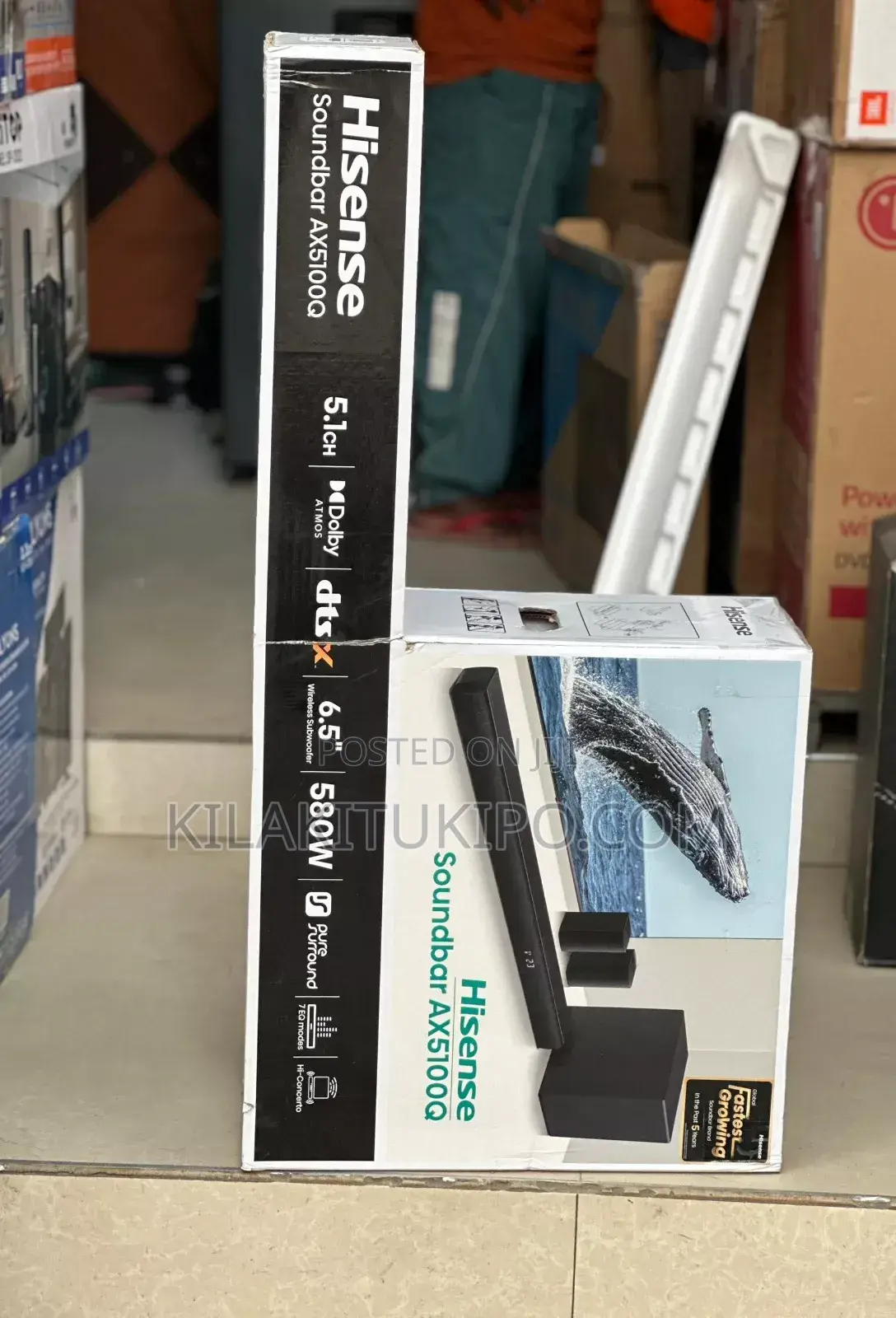 Hisense Sound Bar Ax5100q Power 580w