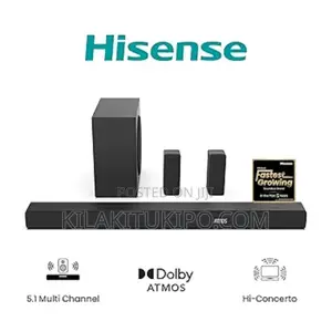 Hisense Sound Bar Ax5100q Power 580w