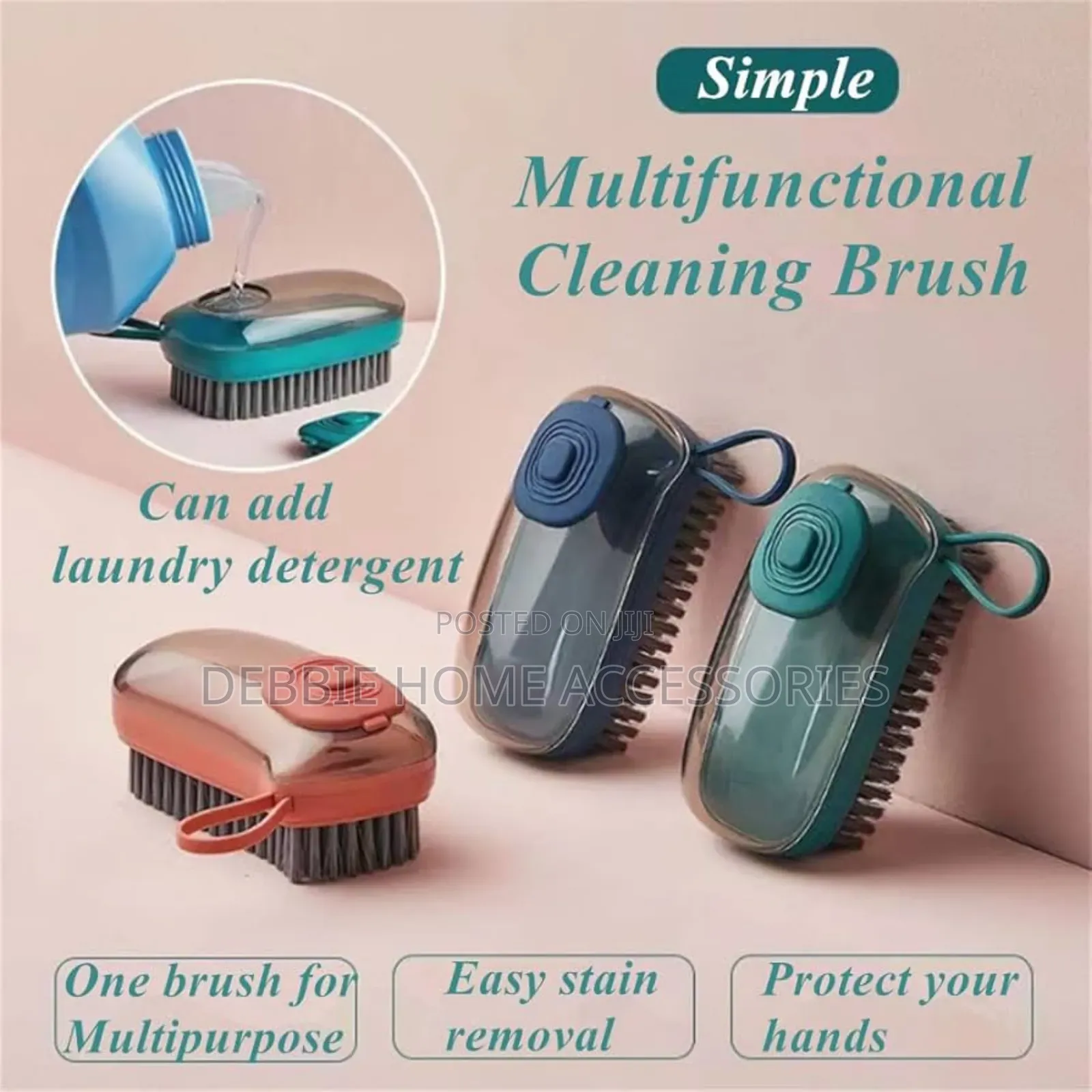 Laundry Brush With Dispenser