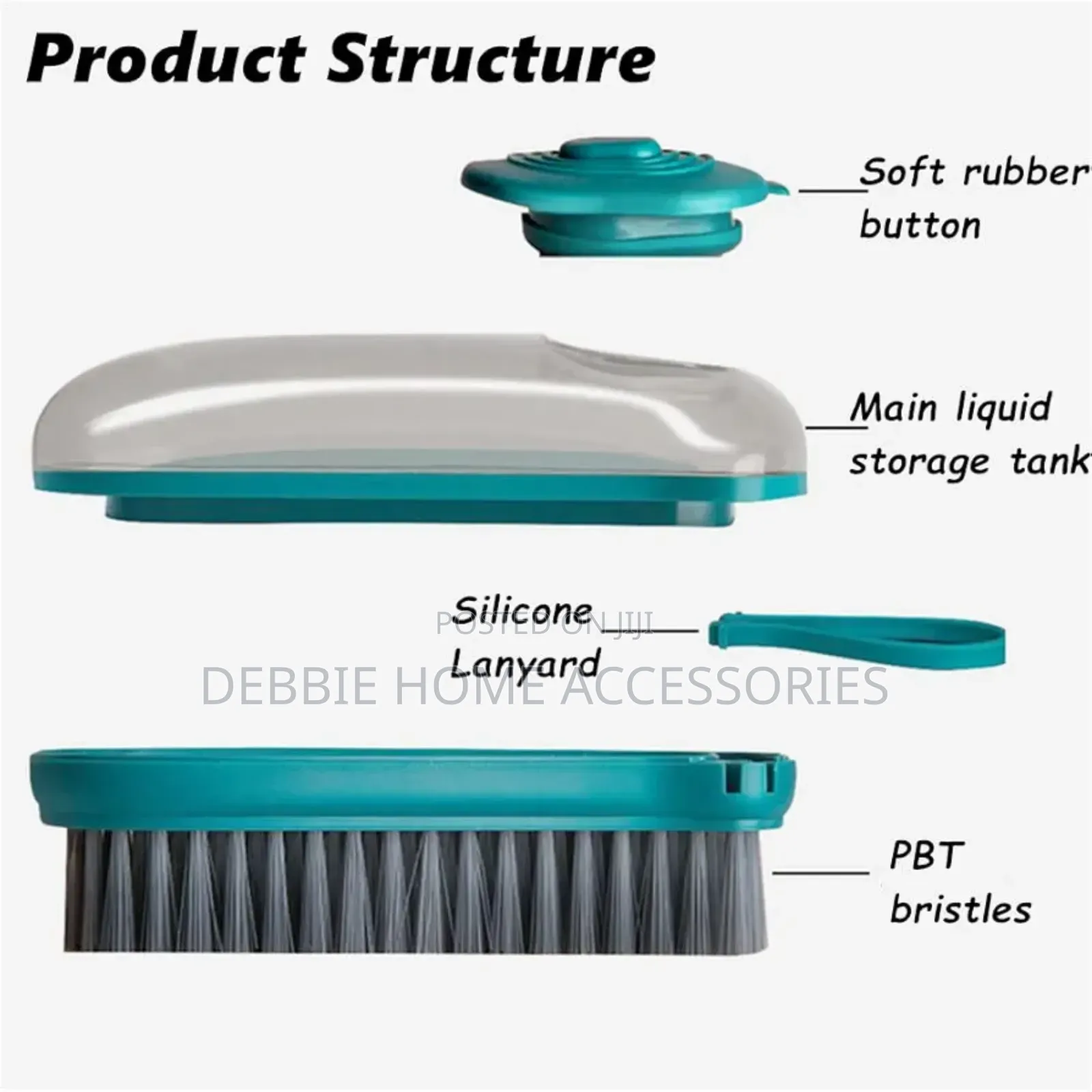 Laundry Brush With Dispenser