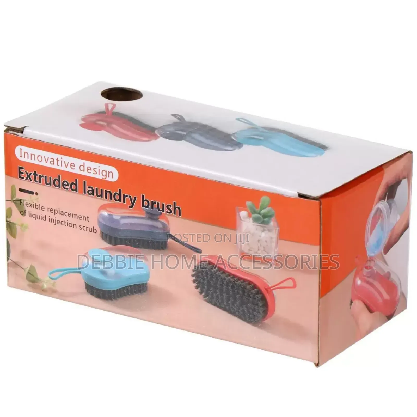 Laundry Brush With Dispenser