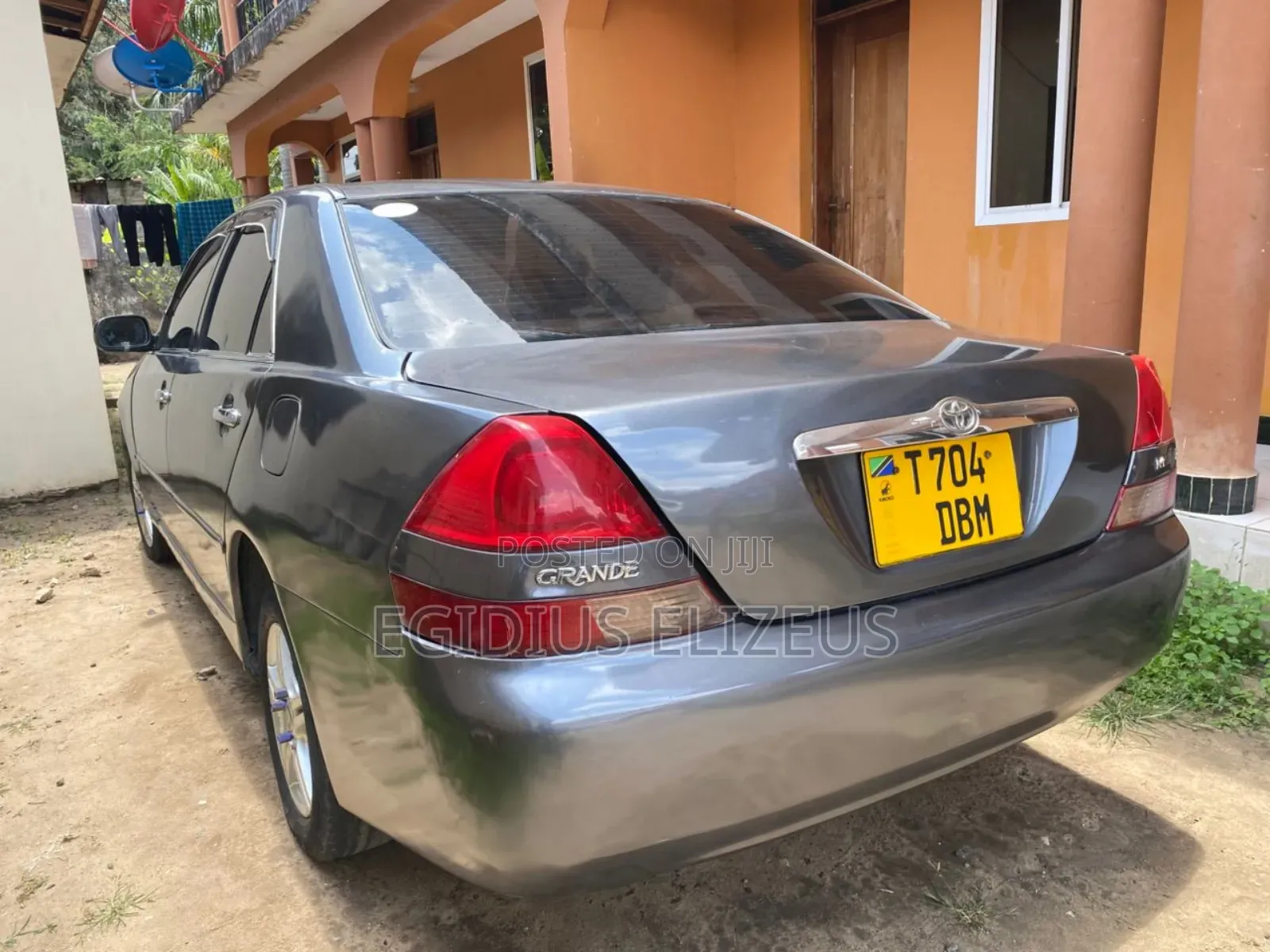 Toyota Mark II 2001 Gray