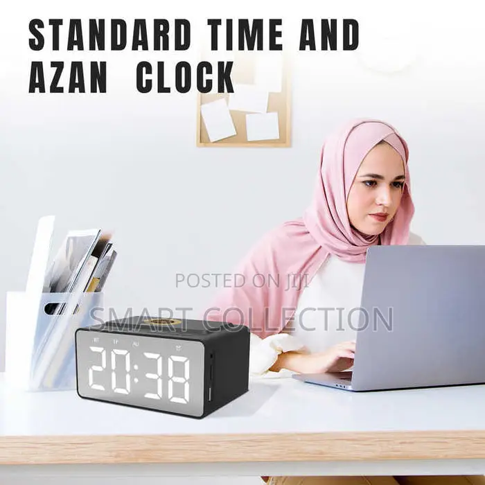 Telawah Quran Speaker With Azan Clock