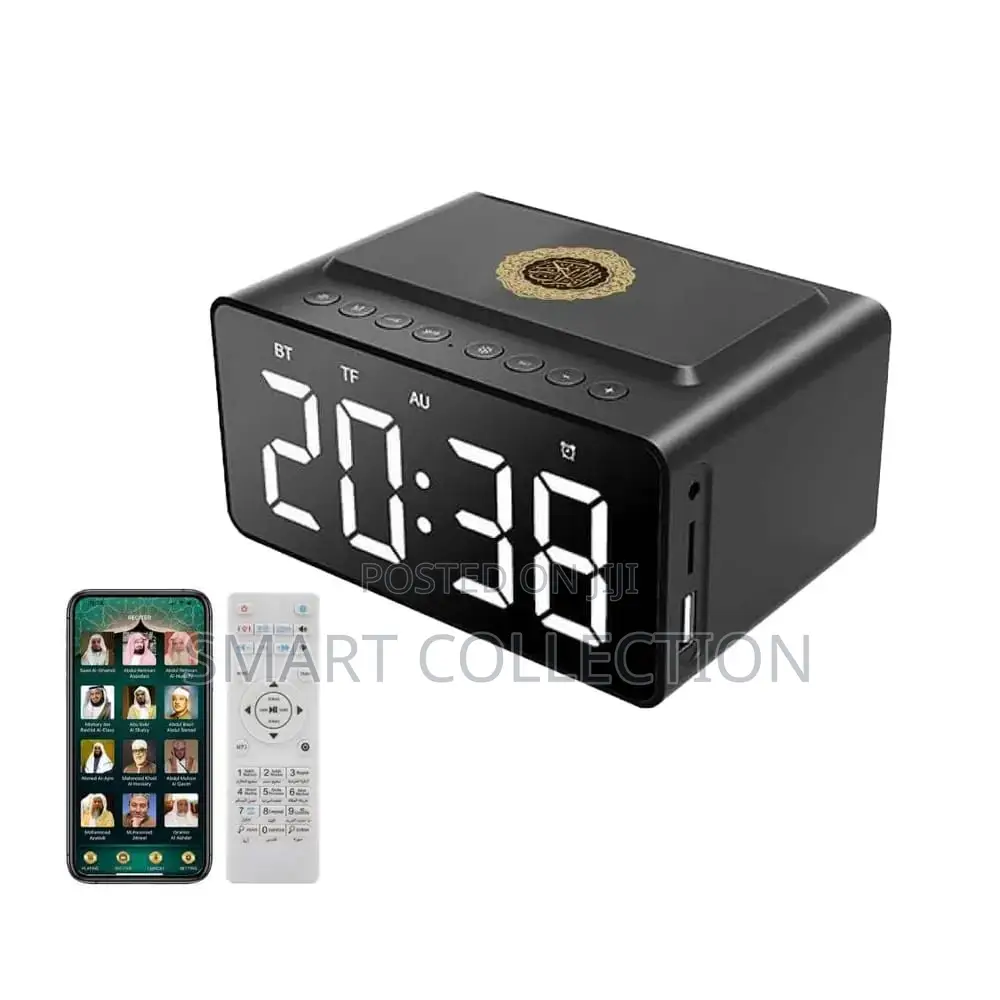 Telawah Quran Speaker With Azan Clock