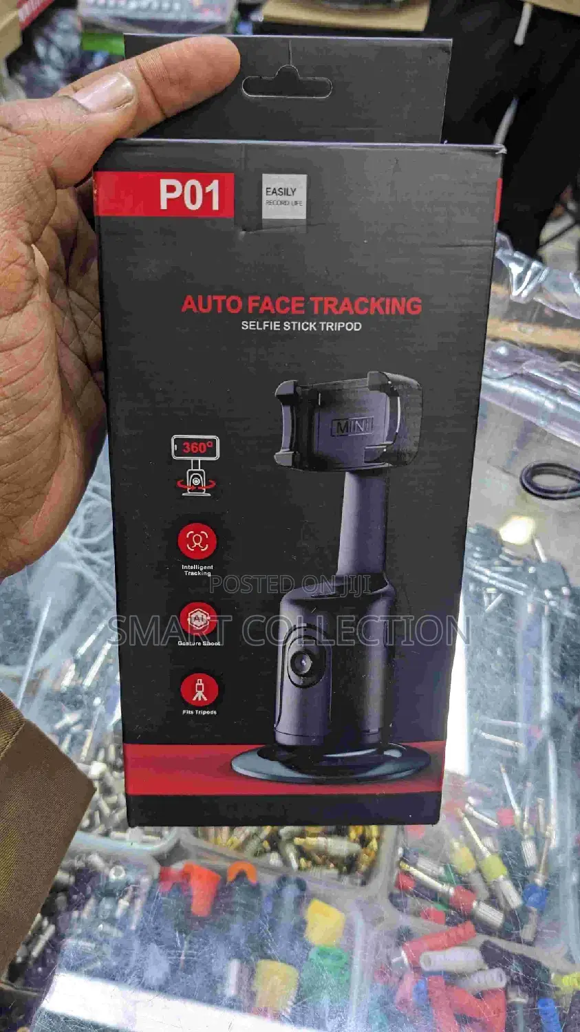 Magic Snapshot P01 Auto Face Tracking Selfie Stick Tripod Desktop