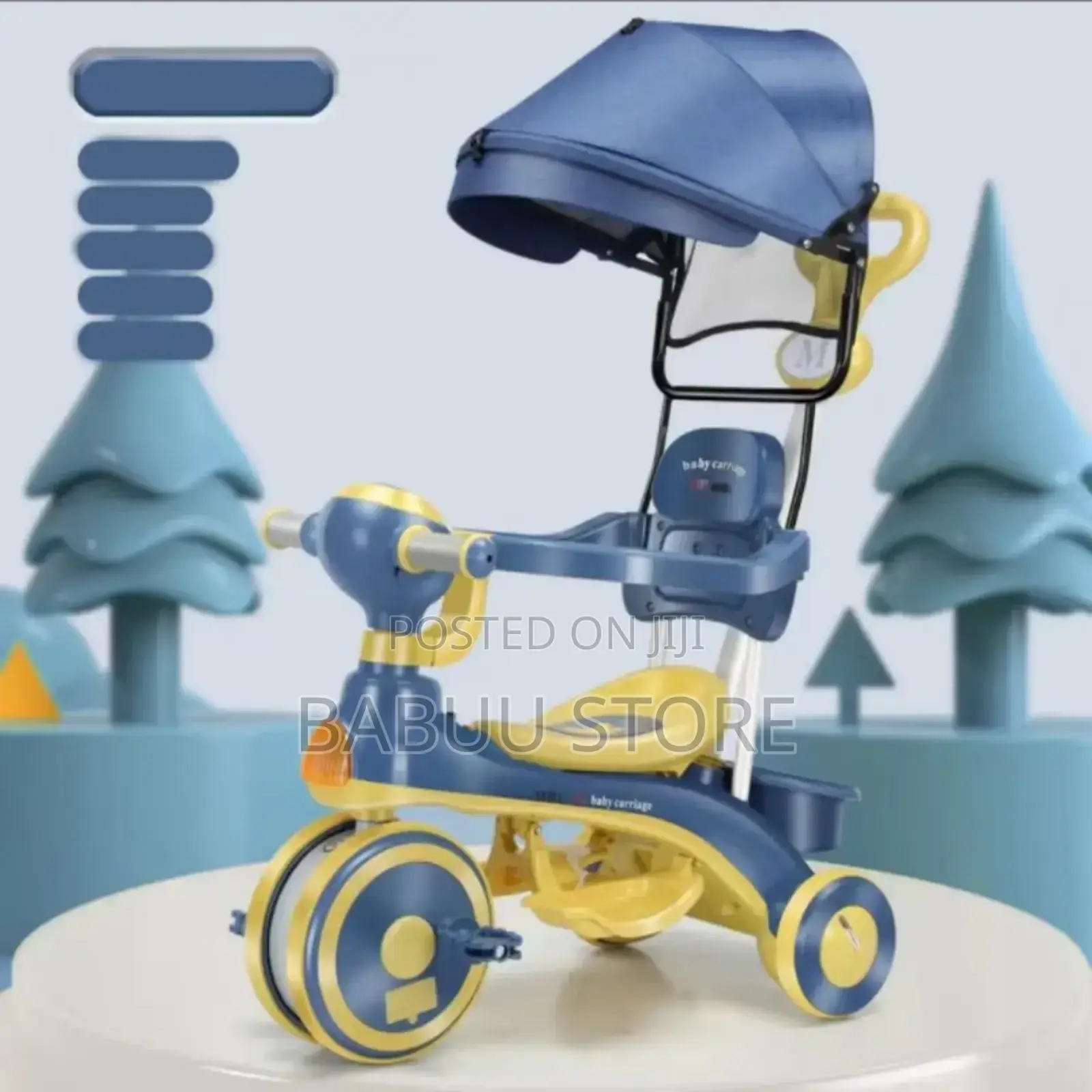 Baby Care 4 in 1 Kid Stroller Trike