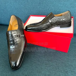 Crocodile  Leather Shoes / Ferregamo Shoes Brand