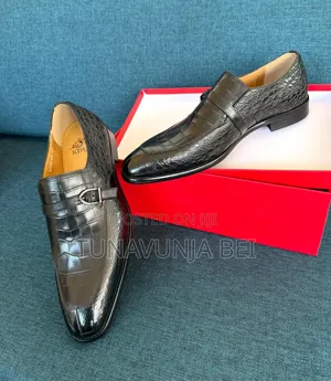 Crocodile  Leather Shoes / Ferregamo Shoes Brand