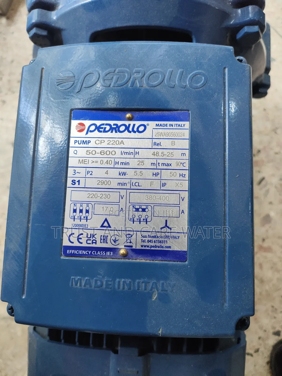 Pedrollo Surface Pump 5.5hp (2inch)