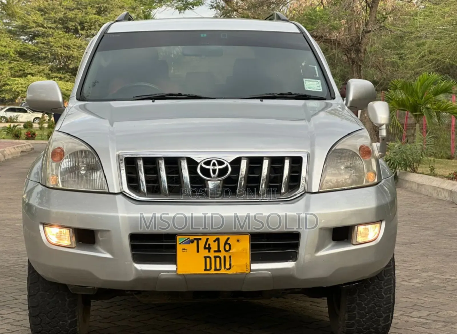 Toyota Land Cruiser Prado 2007 Silver