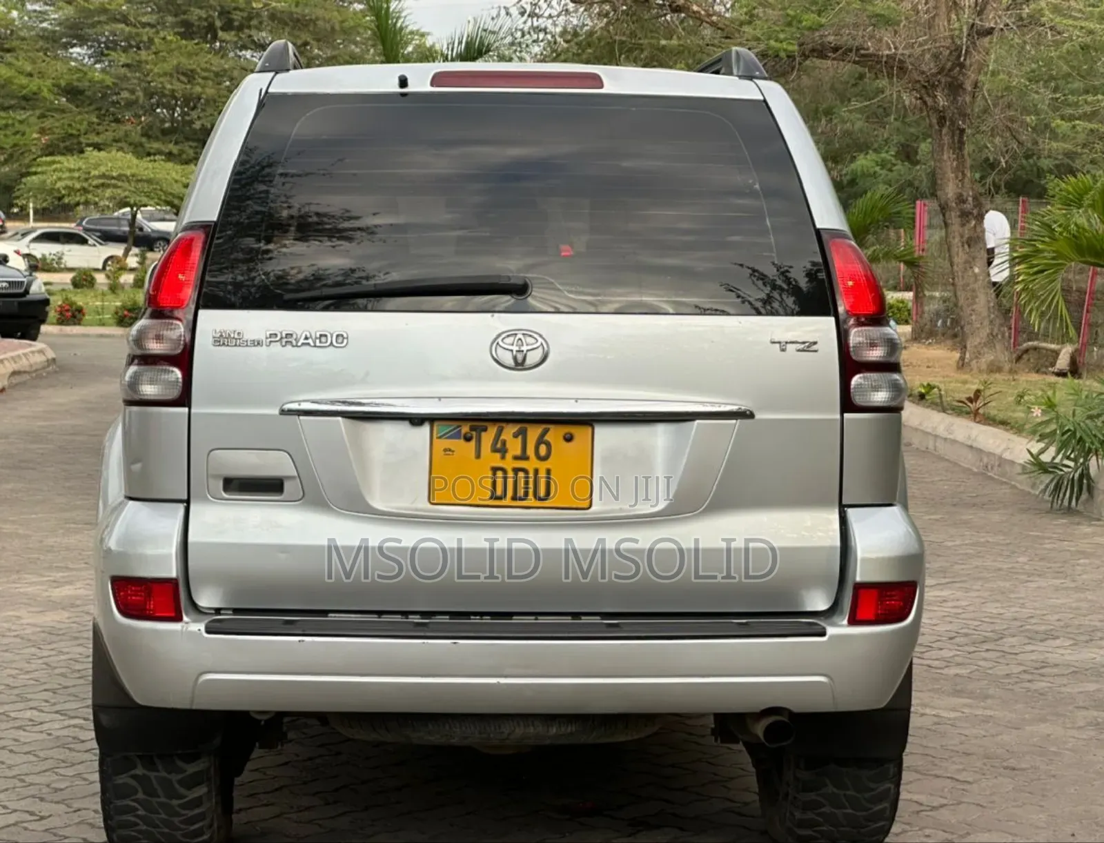 Toyota Land Cruiser Prado 2007 Silver