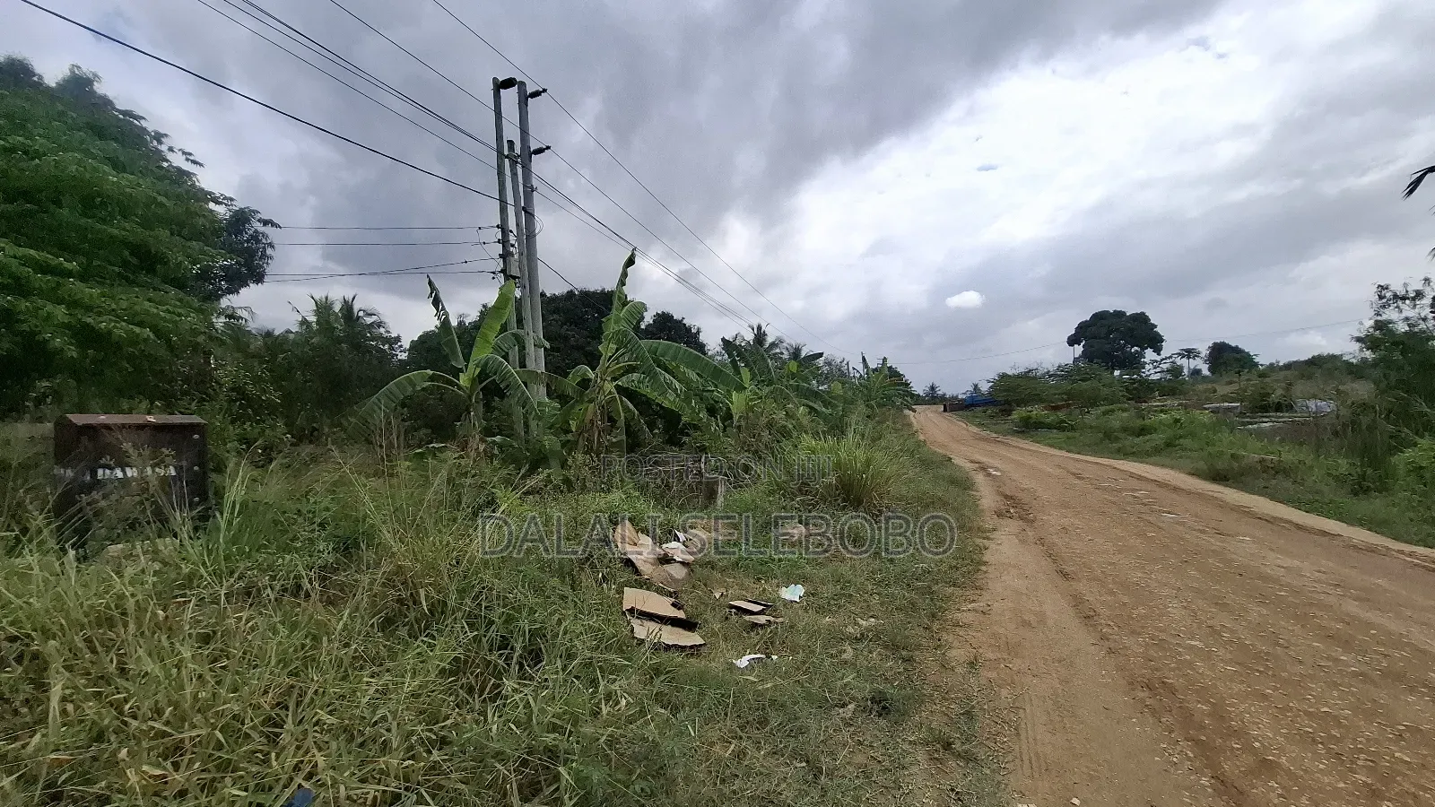 Big Plot at Kibamba Shule It Look at Tarmac