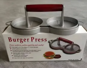 Double Burger Press Maker