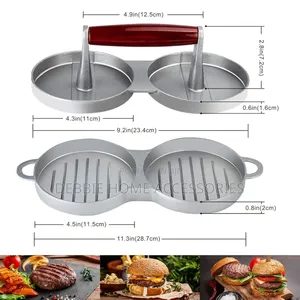Double Burger Press Maker