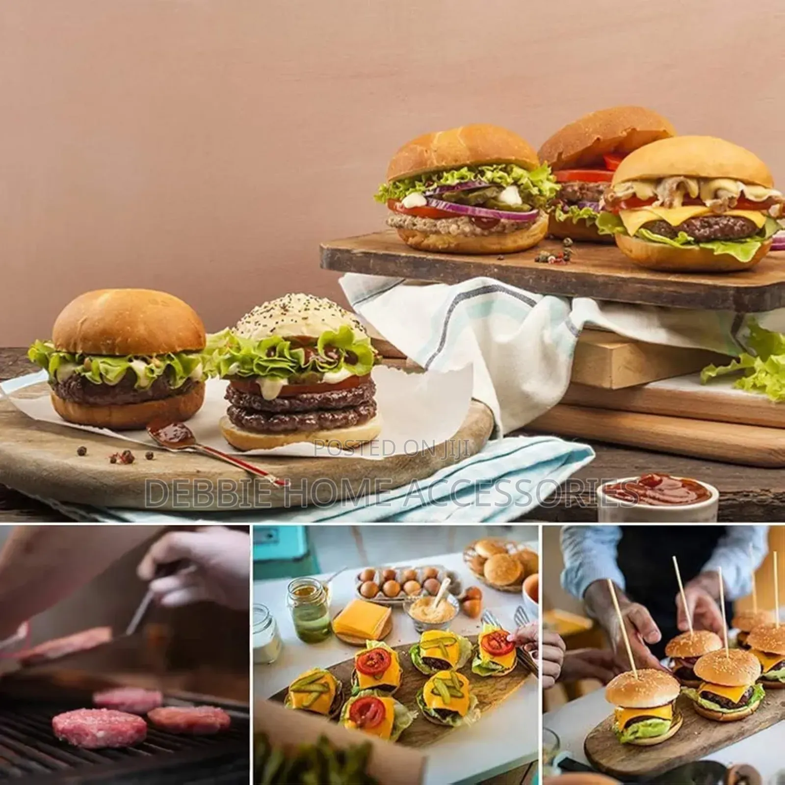 Double Burger Press Maker