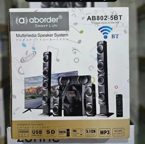 Aborder Subwoofer Model Ab802-5bt