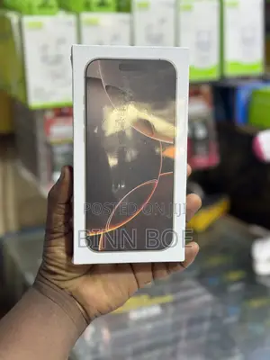 New Apple iPhone 16 Pro Max 256 GB Gold