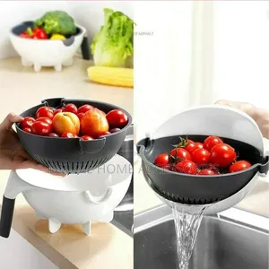 Double Fruit and Vegetable Drain Basket