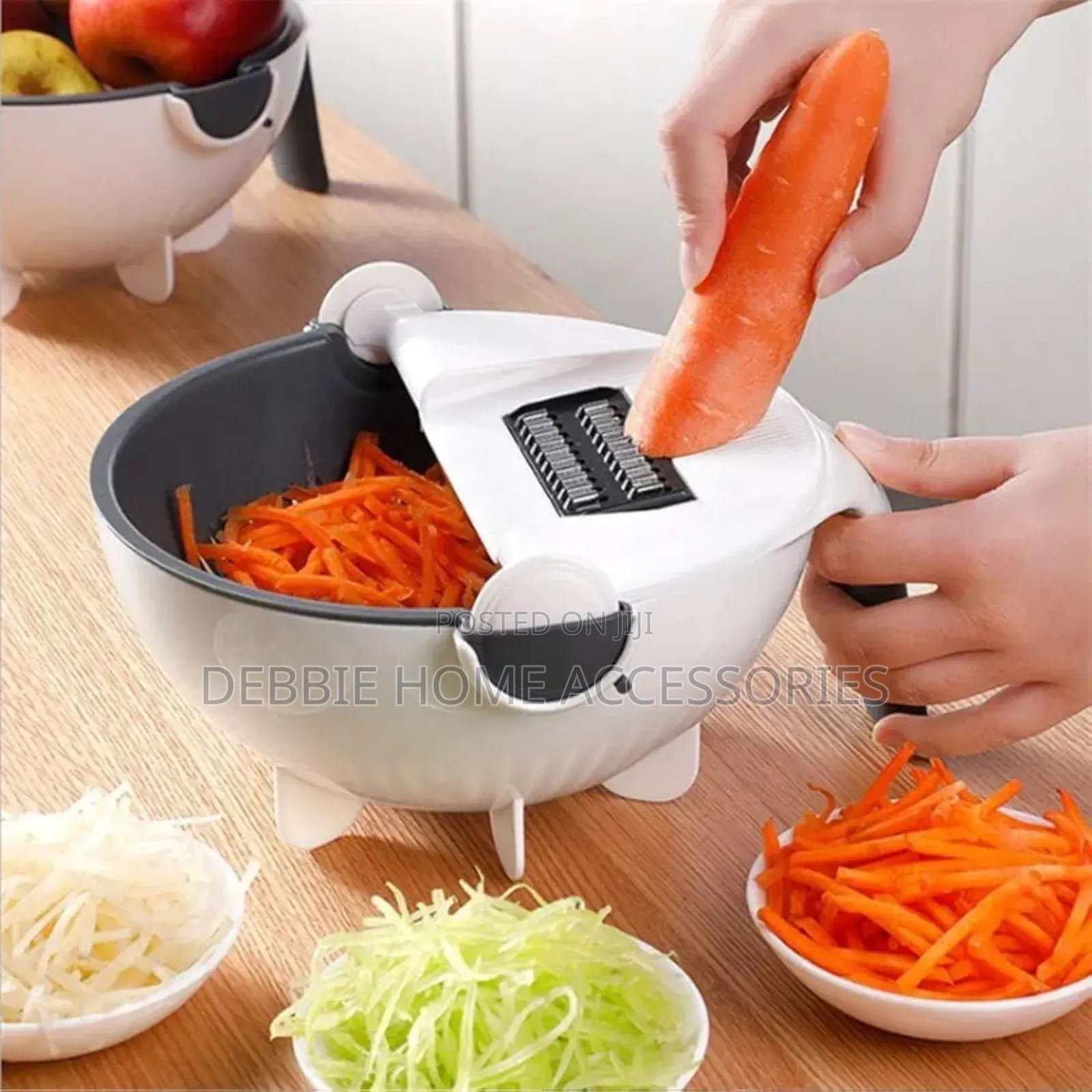 Double Fruit and Vegetable Drain Basket