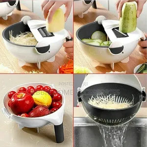 Double Fruit and Vegetable Drain Basket