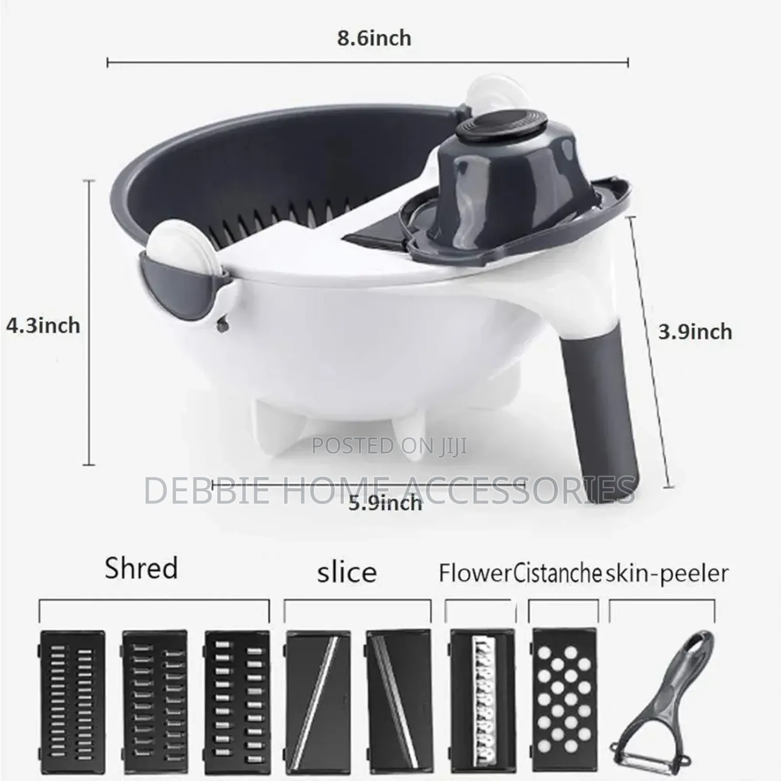 Double Fruit and Vegetable Drain Basket
